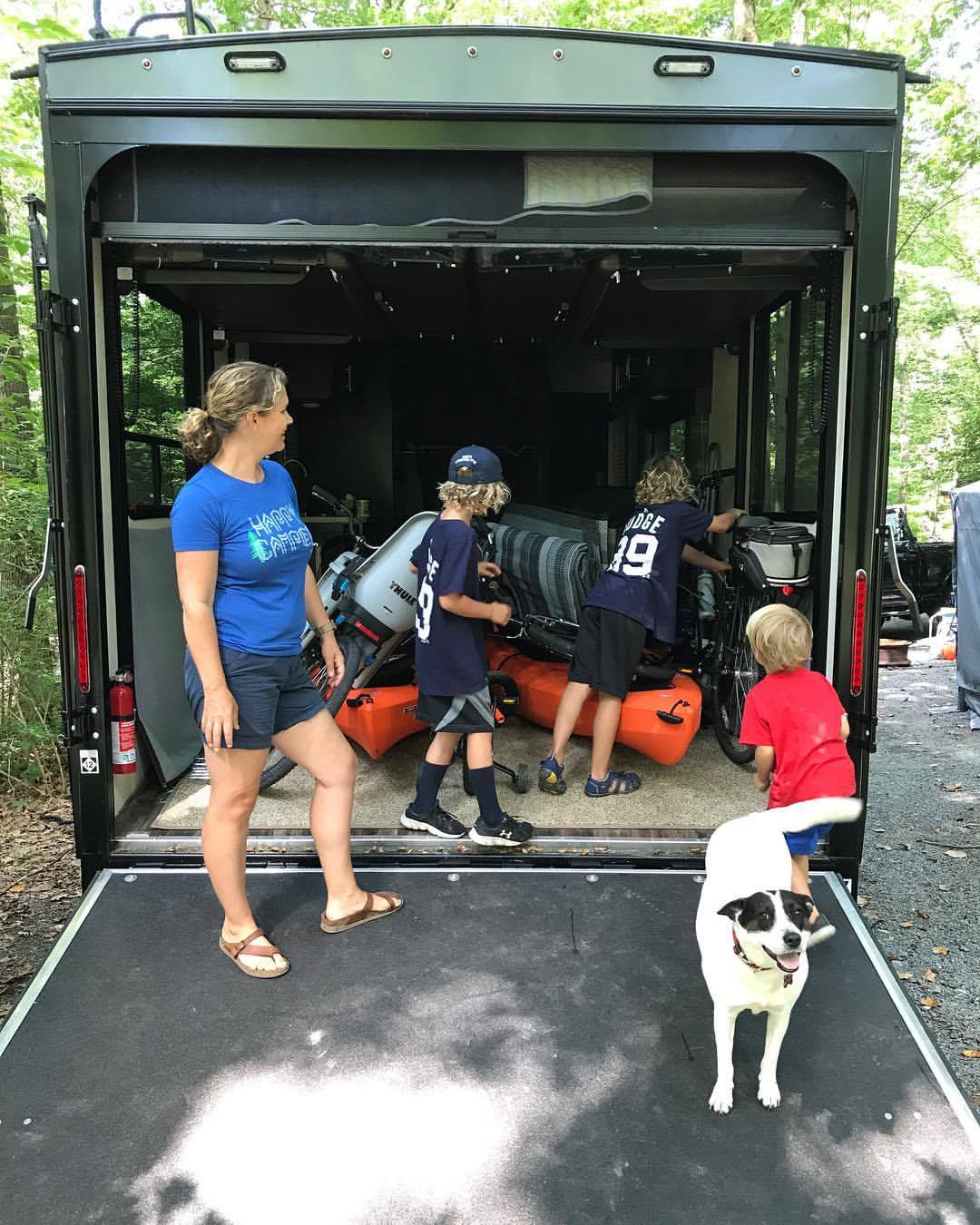 Unpacking the RV Unpacking an RV