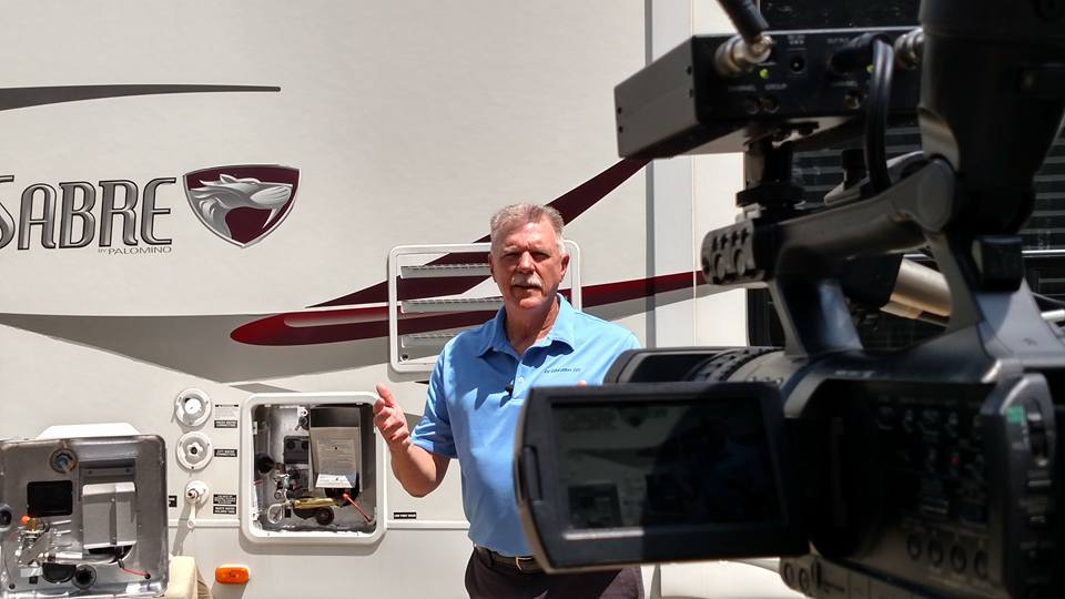 Mark Polk with RV