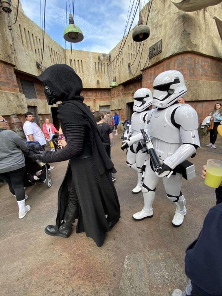 Galaxy's Edge Clone Troopers at Galaxy's Edge