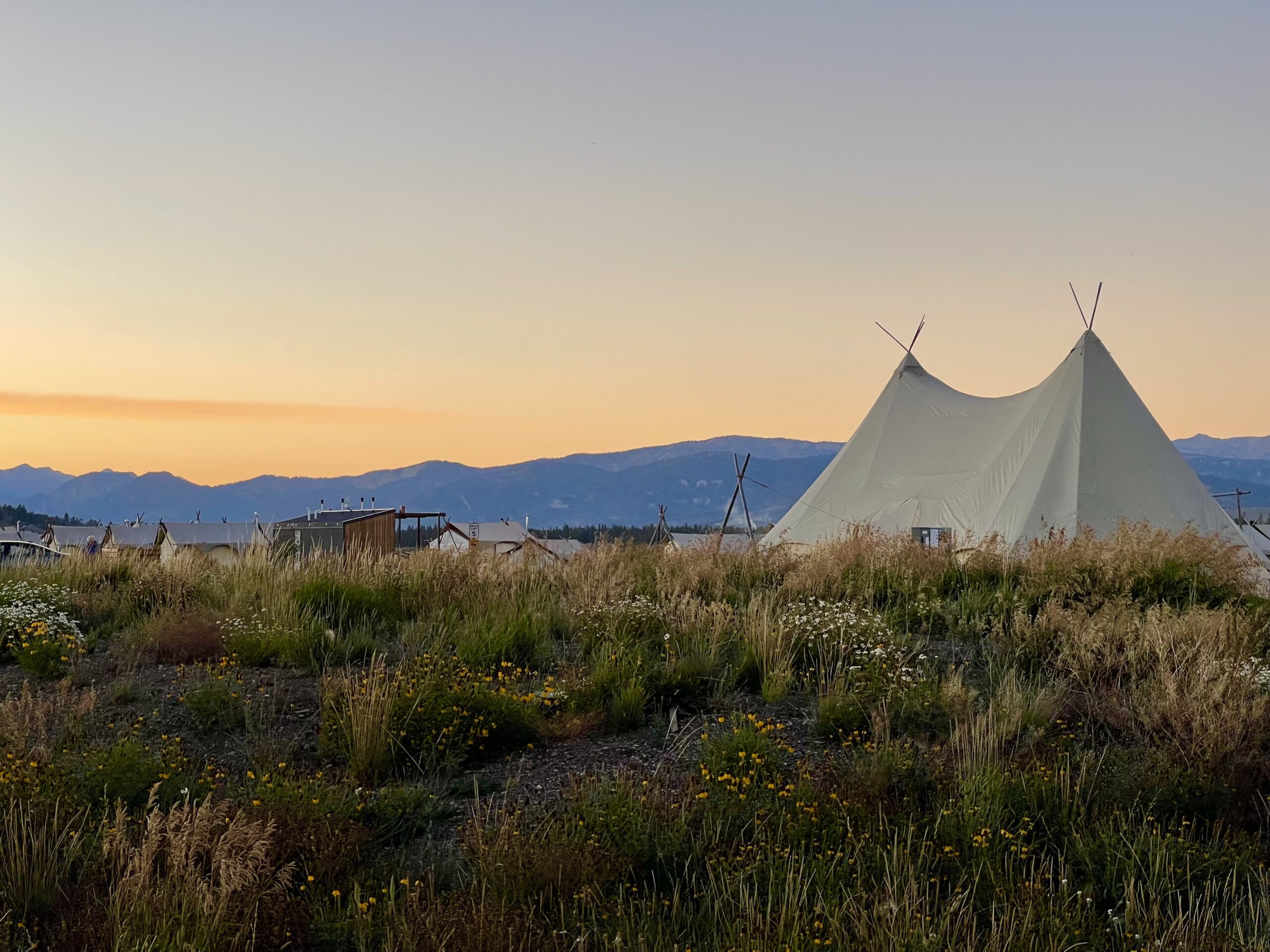 Glamping at Under Canvas Yellowstone